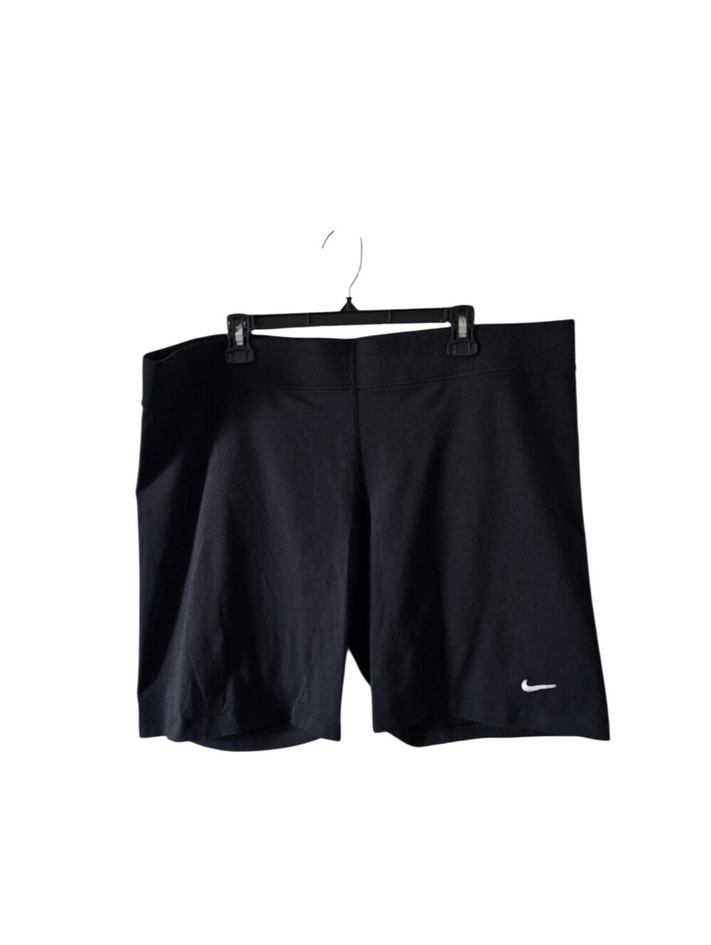Nike Plus Size 3X Bike Shorts Black Sportswear Essential Mid Rise DC6949-010